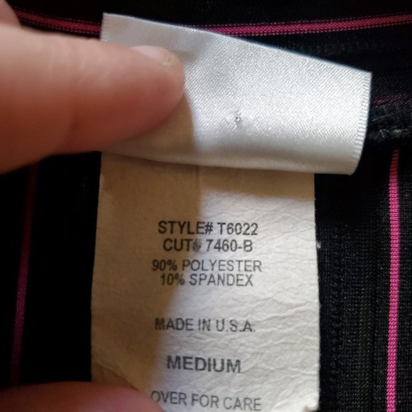 Fashion Bug Pink & Black Sleeveless Shirt - Picture 7 of 9